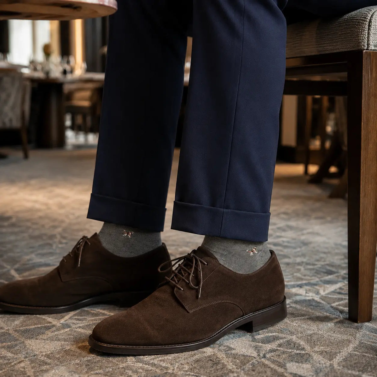 MACKINTOSH LONDON マッキントッシュ ロンドン ソックス ドッグ - カジュアルソックス  RENOWNINX ONLINE SHOP