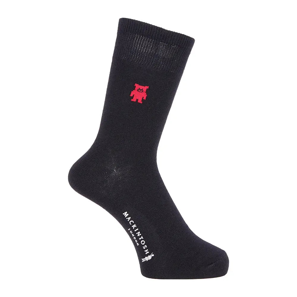 MACKINTOSH LONDON マッキントッシュ ロンドン ソックス カラーホーンドベア 22cm丈 - カジュアルソックス  RENOWNINX ONLINE SHOP