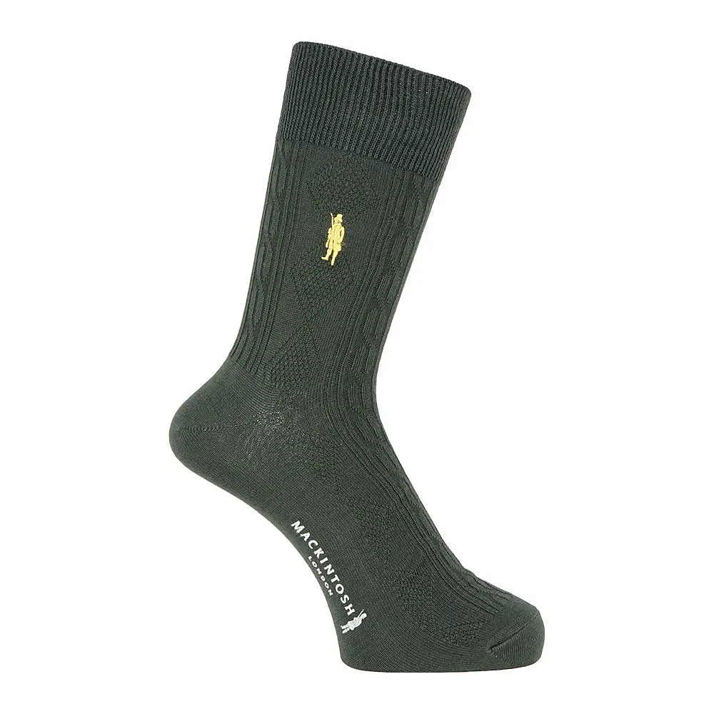 MACKINTOSH LONDON マッキントッシュ ロンドン ソックス ケーブル刺繍 22cm丈 - カジュアルソックス  RENOWNINX ONLINE SHOP