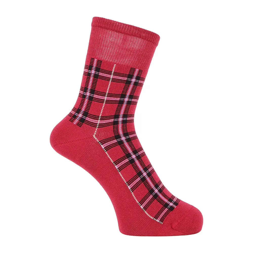 Aquascutum アクアスキュータムクラシックライン ソックス ソフトテンション チェック ハーフ丈 - ビジネスソックス  RENOWNINX ONLINE SHOP