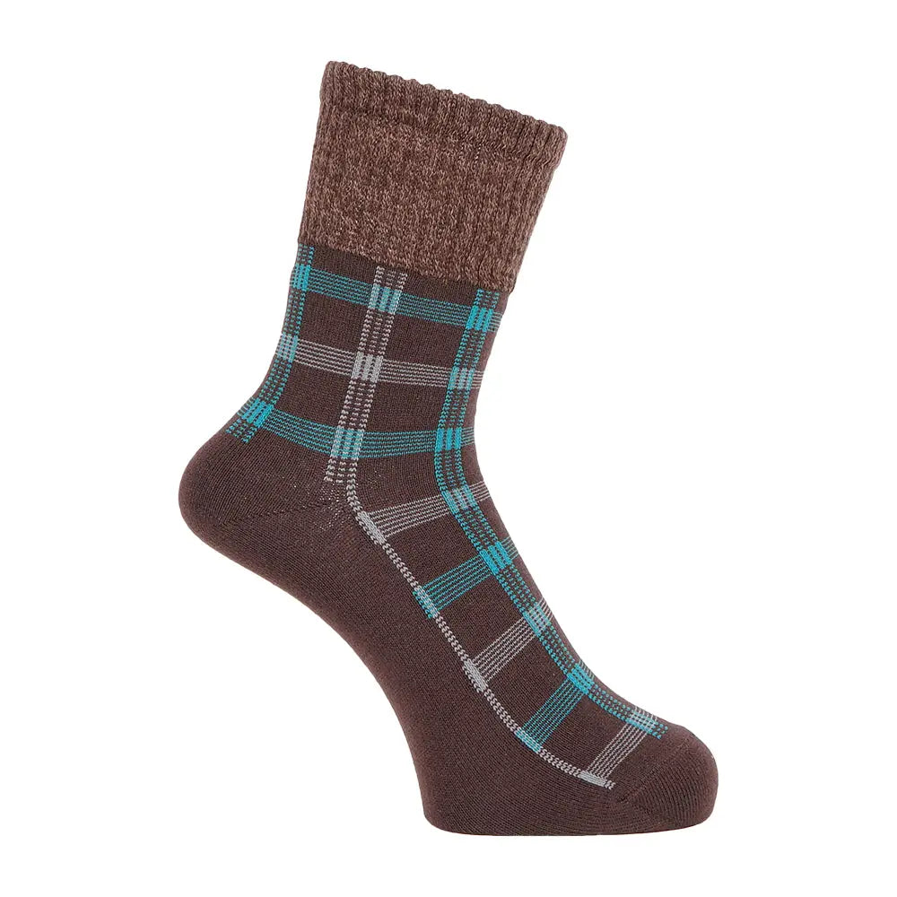Aquascutum アクアスキュータムクラシックライン ソックス リッチェルウィンドーペーン - カジュアルソックス  RENOWNINX ONLINE SHOP