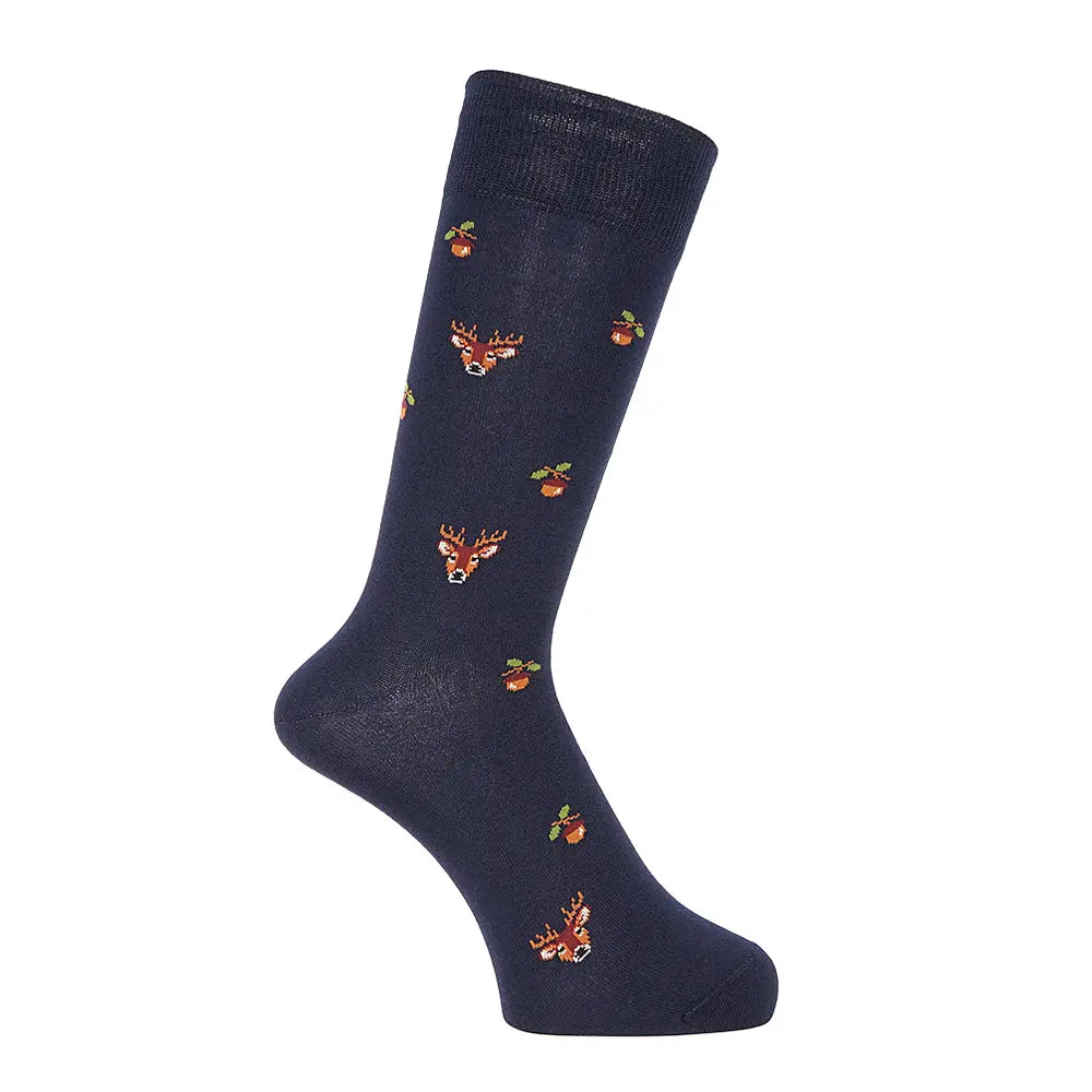 Aquascutum アクアスキュータムニューライン ソックス ディア - ビジネスソックス  RENOWNINX ONLINE SHOP