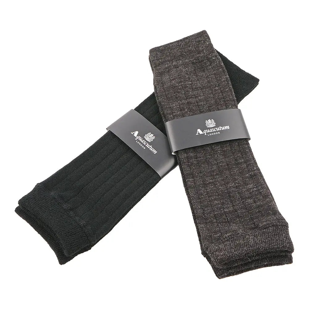 Aquascutum アクアスキュータムクラシックライン ライトレッグウォーマー - ビジネスソックス  RENOWNINX ONLINE SHOP
