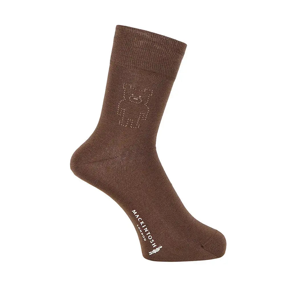 MACKINTOSH LONDON マッキントッシュ ロンドン ソックス ドットホーンドベアドレス - ビジネスソックス  RENOWNINX ONLINE SHOP