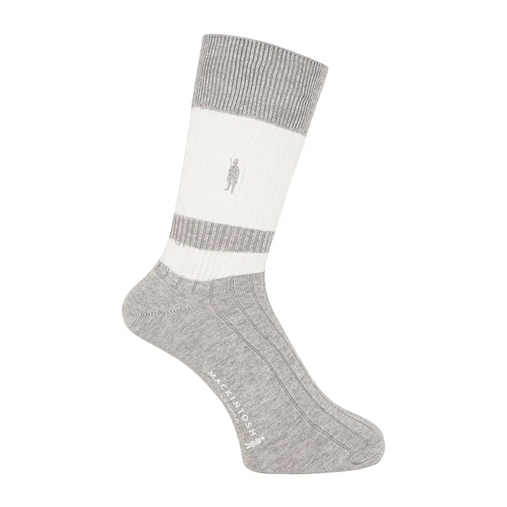 MACKINTOSH LONDON マッキントッシュ ロンドン ソックス マルチリブ刺繍 - カジュアルソックス  RENOWNINX ONLINE SHOP