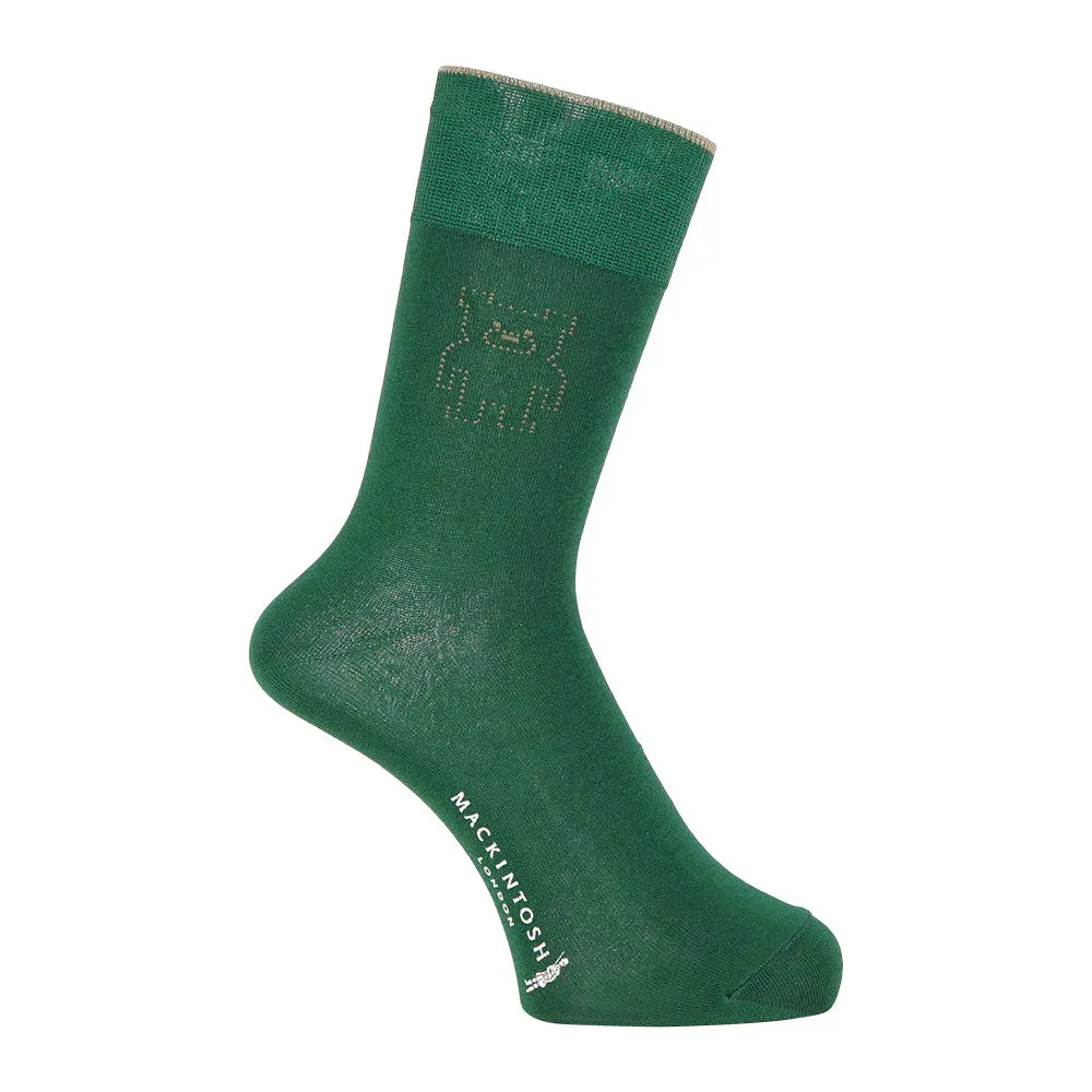 MACKINTOSH LONDON マッキントッシュ ロンドン ソックス ドットホーンドベア - カジュアルソックス  RENOWNINX ONLINE SHOP