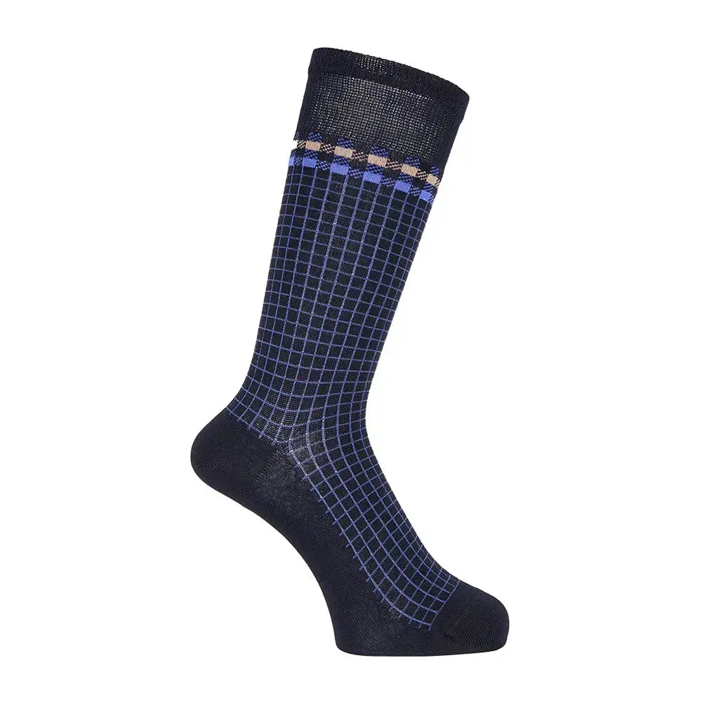 Aquascutum アクアスキュータム ソックス ソフトテンションクラブチェック - カジュアルソックス  RENOWNINX ONLINE SHOP