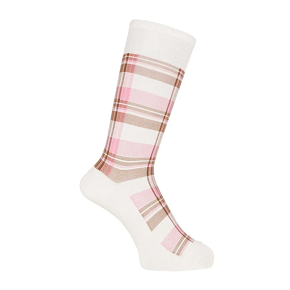 Aquascutum アクアスキュータム ソックス ソフトテンションチェック - カジュアルソックス  RENOWNINX ONLINE SHOP