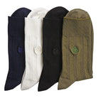 Aquascutum アクアスキュータム ソックス ソフトテンションシャリ綿リンボーンハーフ丈 - カジュアルソックス  RENOWNINX ONLINE SHOP