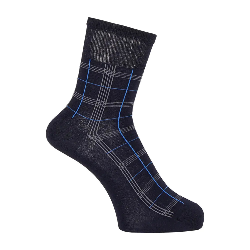 Aquascutum アクアスキュータム ソックス ソフトテンションクールチェックハーフ丈 - カジュアルソックス  RENOWNINX ONLINE SHOP