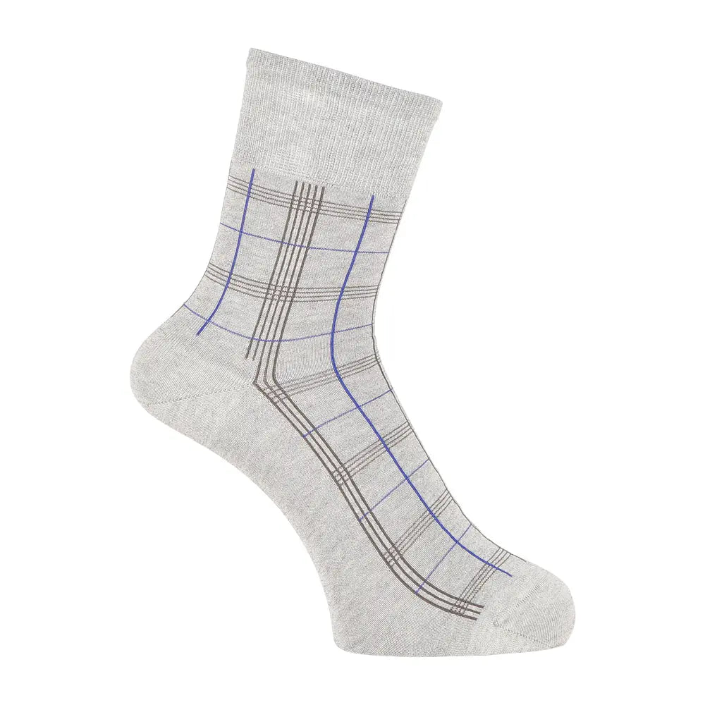 Aquascutum アクアスキュータム ソックス ソフトテンションクールチェックハーフ丈 - カジュアルソックス  RENOWNINX ONLINE SHOP