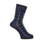 Aquascutum アクアスキュータム ソックス リッチェルシャリ綿ウィンドーペーン - カジュアルソックス  RENOWNINX ONLINE SHOP