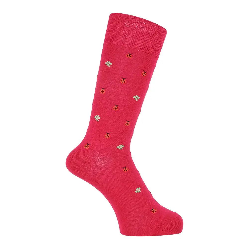 Aquascutum アクアスキュータム ニューライン ソックス てんとう虫 - カジュアルソックス  RENOWNINX ONLINE SHOP