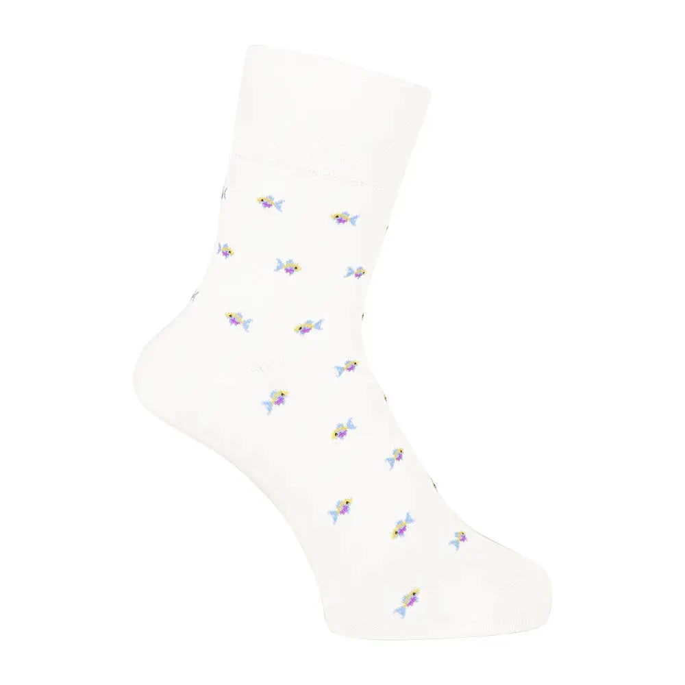 Aquascutum アクアスキュータム ニューライン ソックス ゴールドフィッシュ - カジュアルソックス  RENOWNINX ONLINE SHOP