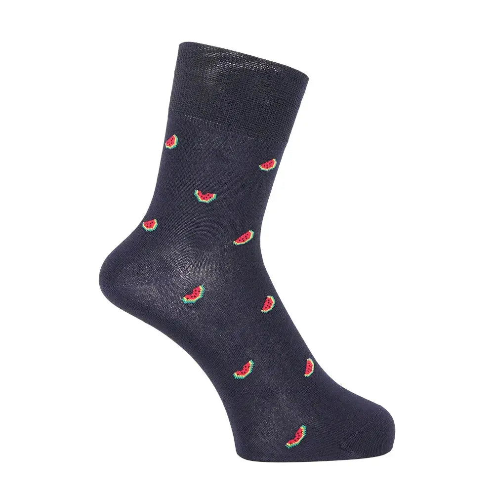Aquascutum アクアスキュータム ニューライン ソックス ウォーターメロン - カジュアルソックス  RENOWNINX ONLINE SHOP