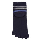 Aquascutum アクアスキュータム ニューライン ソックス 5本指クールボーダーショート - カジュアルソックス  RENOWNINX ONLINE SHOP