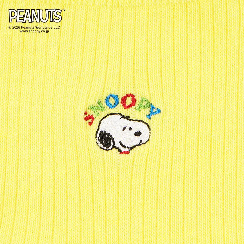 PEANUTS ピーナッツ ソックス 刺繍 ハーフ丈 50294 - カジュアルソックス  RENOWNINX ONLINE SHOP