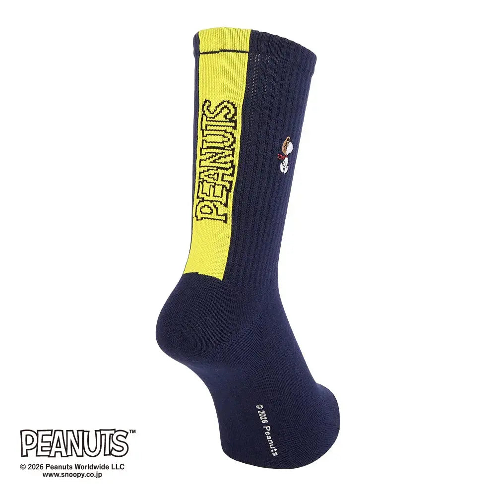 PEANUTS ピーナッツ ソックス バックラインロゴ - カジュアルソックス  RENOWNINX ONLINE SHOP