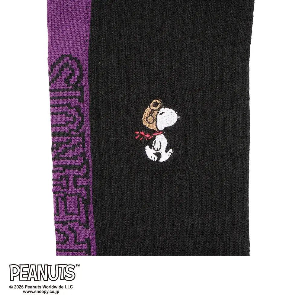 PEANUTS ピーナッツ ソックス バックラインロゴ - カジュアルソックス  RENOWNINX ONLINE SHOP