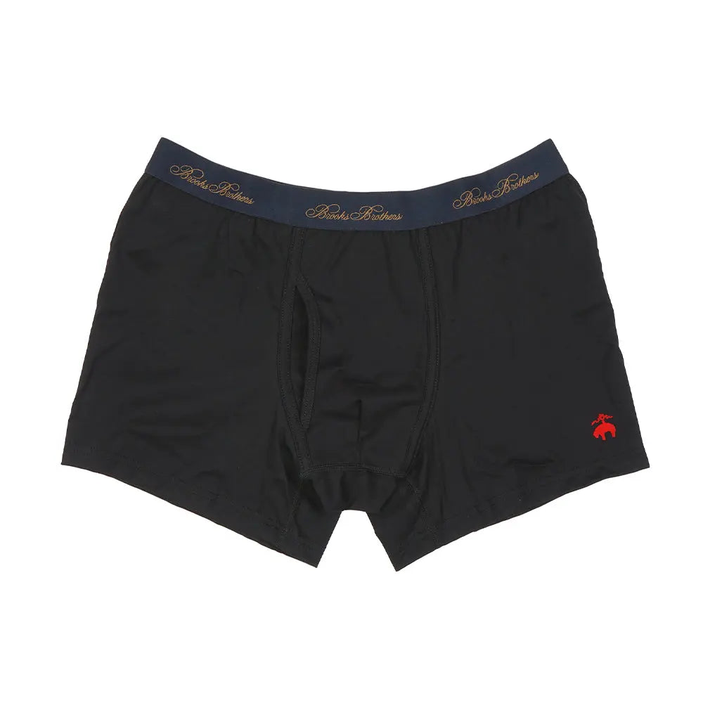 BROOKS BROTHERS ブルックス ブラザーズ ボクサーパンツ 無地ワンポイントNEW - パンツ Black-L RENOWNINX ONLINE SHOP