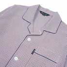 Aquascutum アクアスキュータム パジャマ コンパクトサッカーミニチェック8分袖8分パンツ - パジャマ  RENOWNINX ONLINE SHOP