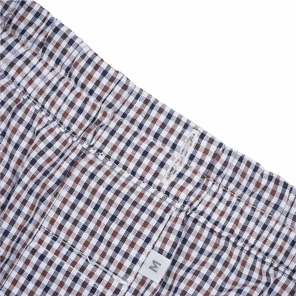 Aquascutum アクアスキュータム パジャマ コンパクトサッカーミニチェック8分袖8分パンツ - パジャマ  RENOWNINX ONLINE SHOP