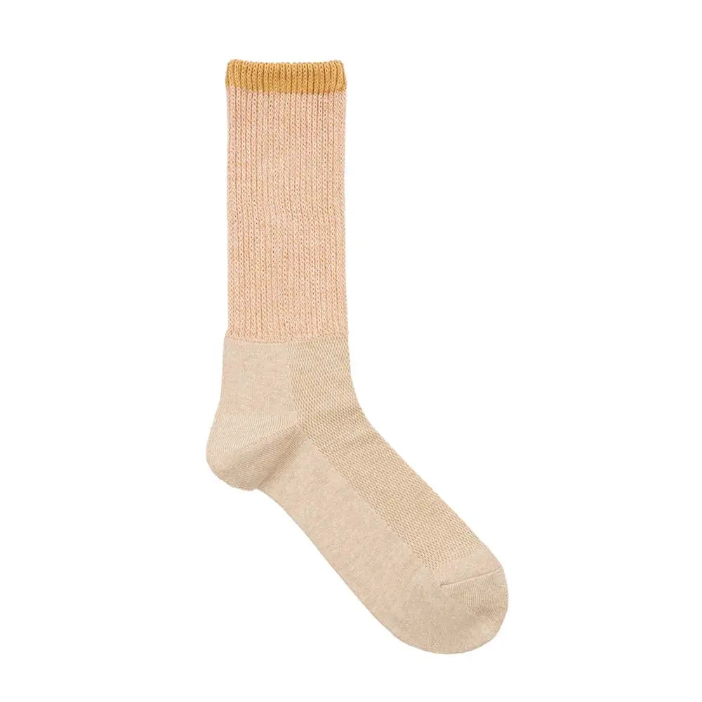 Aquascutum アクアスキュータム ソックス リッチェル麻混メランジ - ビジネスソックス Beige-24-26 RENOWNINX ONLINE SHOP