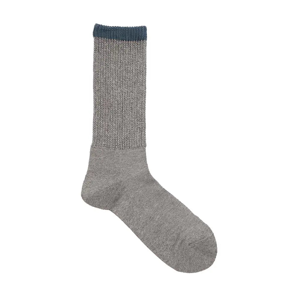Aquascutum アクアスキュータム ソックス リッチェル麻混メランジ - ビジネスソックス Gray-24-26 RENOWNINX ONLINE SHOP