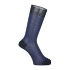 Aquascutum アクアスキュータム ソックス ゴムナシストライプ - カジュアルソックス Navy / 25 RENOWNINX ONLINE SHOP
