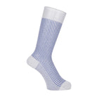 Aquascutum アクアスキュータム ソックス ゴムナシストライプ - カジュアルソックス Light Gray / 25 RENOWNINX ONLINE SHOP