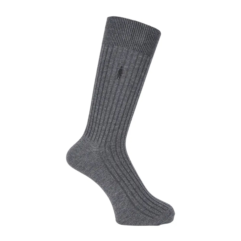 MACKINTOSH LONDON マッキントッシュ ロンドン ソックス ワンポイント刺繍 - カジュアルソックス Charcoal Gray / 27-29 RENOWNINX ONLINE SHOP