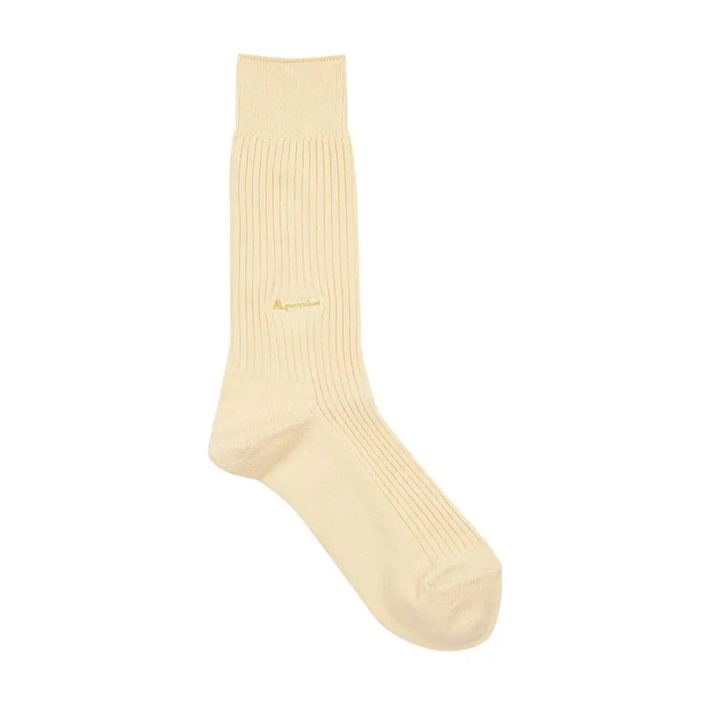Aquascutum アクアスキュータム ソックス スポーツカジュアル - ビジネスソックス Light-Yellow-24-26 RENOWNINX ONLINE SHOP