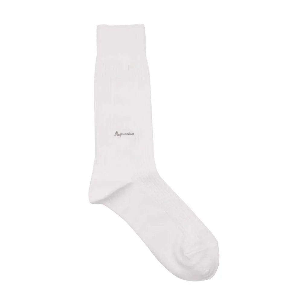 Aquascutum アクアスキュータム ソックス スポーツカジュアル - ビジネスソックス White-26-28 RENOWNINX ONLINE SHOP