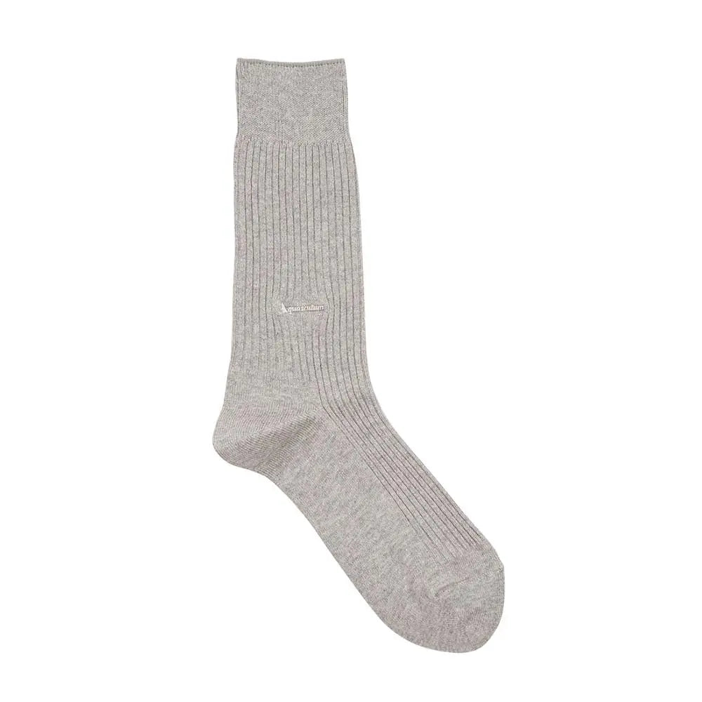 Aquascutum アクアスキュータム ソックス スポーツカジュアル - ビジネスソックス L.Gray-26-28 RENOWNINX ONLINE SHOP