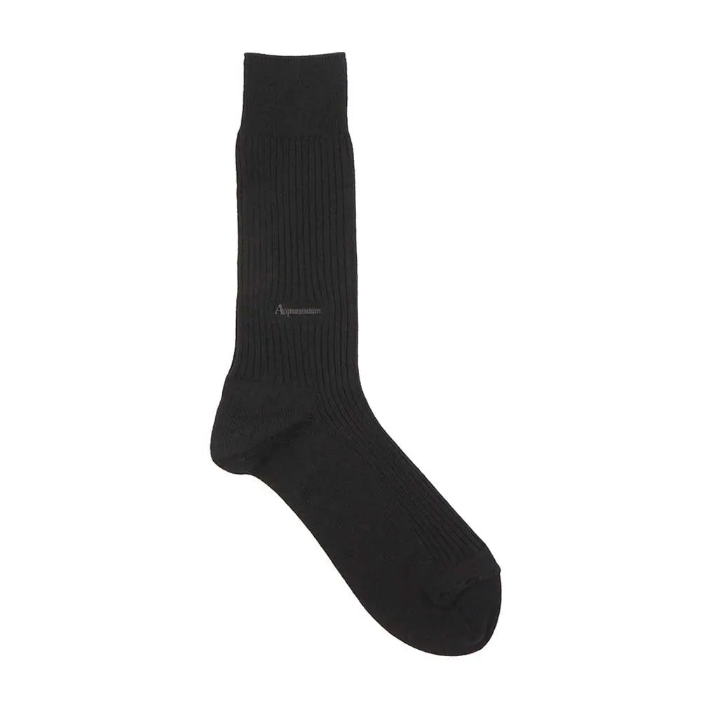 Aquascutum アクアスキュータム ソックス スポーツカジュアル - ビジネスソックス Black-26-28 RENOWNINX ONLINE SHOP